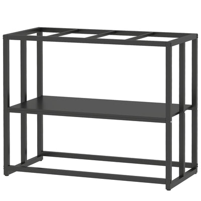 40 Gallon Fish Tank Stand, Heavy Duty Aquarium Stand with Storage Shelf, Adjustable Feet, 36.6