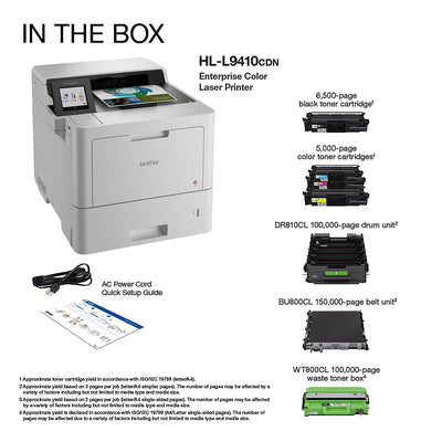 Brother HL-L9410CDN Color Laser Printer, 42ppm