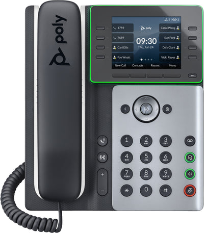 Téléphone IP HP Poly Edge E350 - Écran 3,5