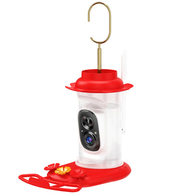 Smart Bird Feeder with Camera, AI Identify 16000 Birds