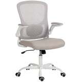Ergonomic Mesh Office Chair with 4D Lumbar Support, Swivel Desk Chair with Flip-up Armrests, Tilt Function
