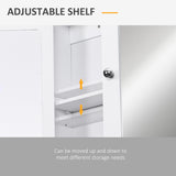 Medicine Cabinet, Open Shelf, and Adjustable Shelf