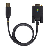 StarTech.com 3.3ft (1m) USB to Null Modem Serial Adapter Cable, Interc