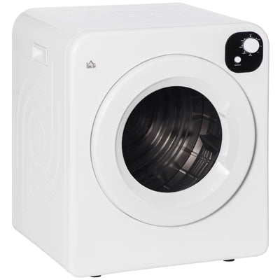Compact Laundry Dryer Machine, 3.22 Cu. Ft. Electric Portable Clothes Dryer with 7 Drying Modes for Apartment or Dorm