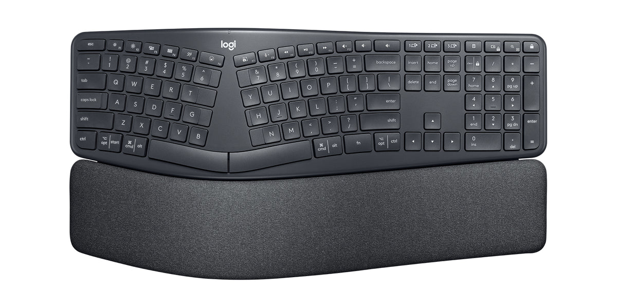 Logitech ERGO K860 Ergonomic Split Keyboard, Bluetooth