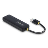 StarTech.com 4-Port USB-A Hub, 5Gbps, Bus Powered, Small Travel Mini U