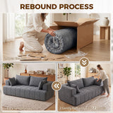 3 Seater Sofa, Wide and Deep Seat