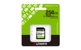 Carte SDXC Kingston Technology 256GB Canvas Select Plus Gen3 150MB/s C10 UHS