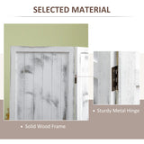 Screen Divider Room Divider Screen with Foldable Design for Indoor Bedroom Office 5.5' Rustic