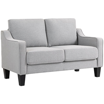 Causeuse Sofa, Lin Rembourré, Épais Rembourrage