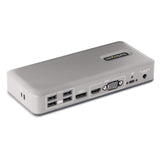 StarTech.com Dual-Monitor USB-C Docking Station, DisplayPort & HDMI or