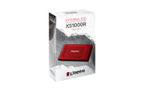 Disque externe portable Kingston Technology 1 To XS1000 Red USB 3.2 Gen 2