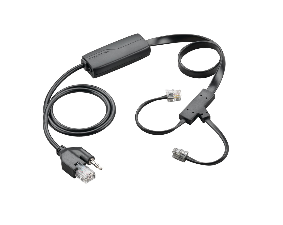 HP Poly APC-43 Electronic Hookswitch - Black