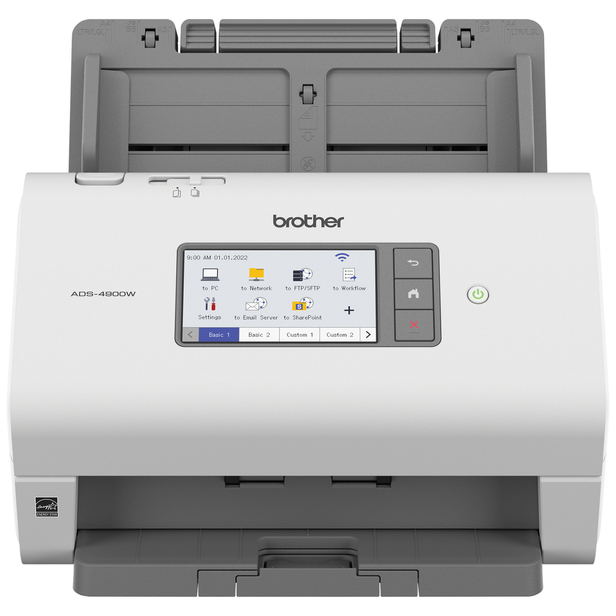 Brother ADS-4900W Professional Desktop Scanner for Busy Workgroups with High Scan Volumes