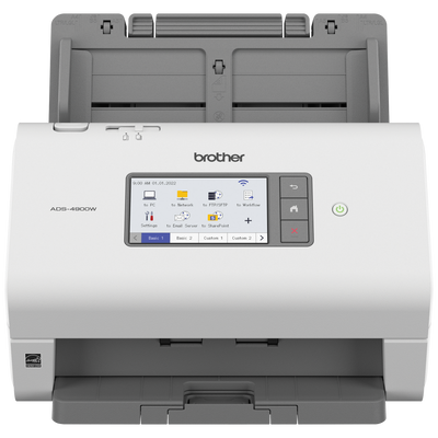 Brother ADS-4900W Professional Desktop Scanner for Busy Workgroups with High Scan Volumes