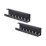 StarTech.com 2-Pack Under Desk Cable Management Tray, 42