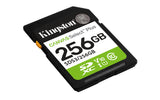 Carte SDXC Kingston Technology 256GB Canvas Select Plus Gen3 150MB/s C10 UHS