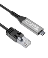 Plugable Technologies USBC-E1000-2M networking cable Black