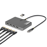 Adaptateur 4 ports USB-C vers HDMI