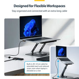 StarTech.com 4-Port USB-A Hub, 5Gbps, Bus Powered, USB-A to 4x USB-A M