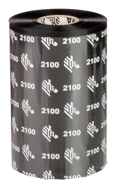 Zebra 2100 Wax Thermal Ribbon 450m - High Performance