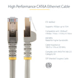 Câble Ethernet StarTech.com Cat6a 12 pi blindé 10 Gigabit PoE