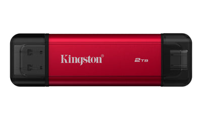 Kingston Technology 2TB Dual USB-A/C Portable SSD, Up to 1050MB/s USB