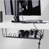 StarTech.com Under Desk Cable Management Tray, 24