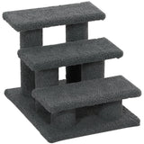3 Tier Pet Stairs Dog Cat Step Scratch Post Furniture