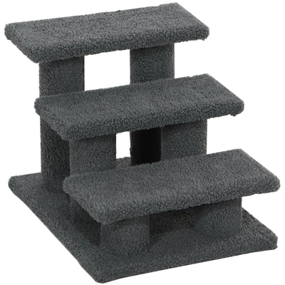 3 Tier Pet Stairs Dog Cat Step Scratch Post Furniture
