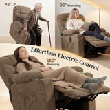 Fauteuil inclinable motorisé avec massage