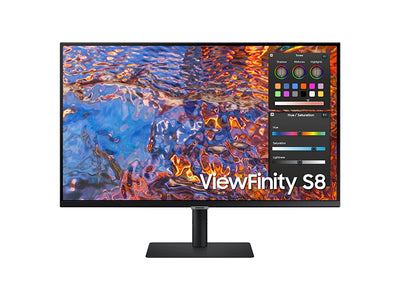 Samsung 27IN UHD Ultra-Thin Monitor LS27B804PXNXGO