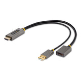 Câble adaptateur HDMI vers DisplayPort StarTech.com 1pi (30cm), actif 4K 6
