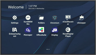 ViewSonic 43IN LED Presentation Display, 3840X2160, 450 NITS, 1200:1, HDMI in X 2, USB-C X 1, HDMI OUT X 1, w/ RS232 in X 1, USB 2.0 X 1, USB 3.0 X