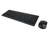 Lenovo 300 keyboard Mouse included Universal USB QWERTY US English Bla