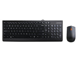Lenovo 300 keyboard Mouse included Universal USB QWERTY US English Bla