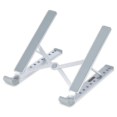 StarTech.com Foldable Laptop Riser Stand, Portable Height Adjustable E