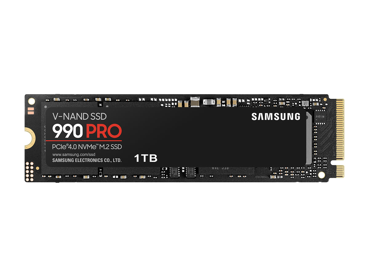 Samsung 990 PRO 1 To SSD NVMe PCIe Gen4 (MZ-V9P1T0B/AM)