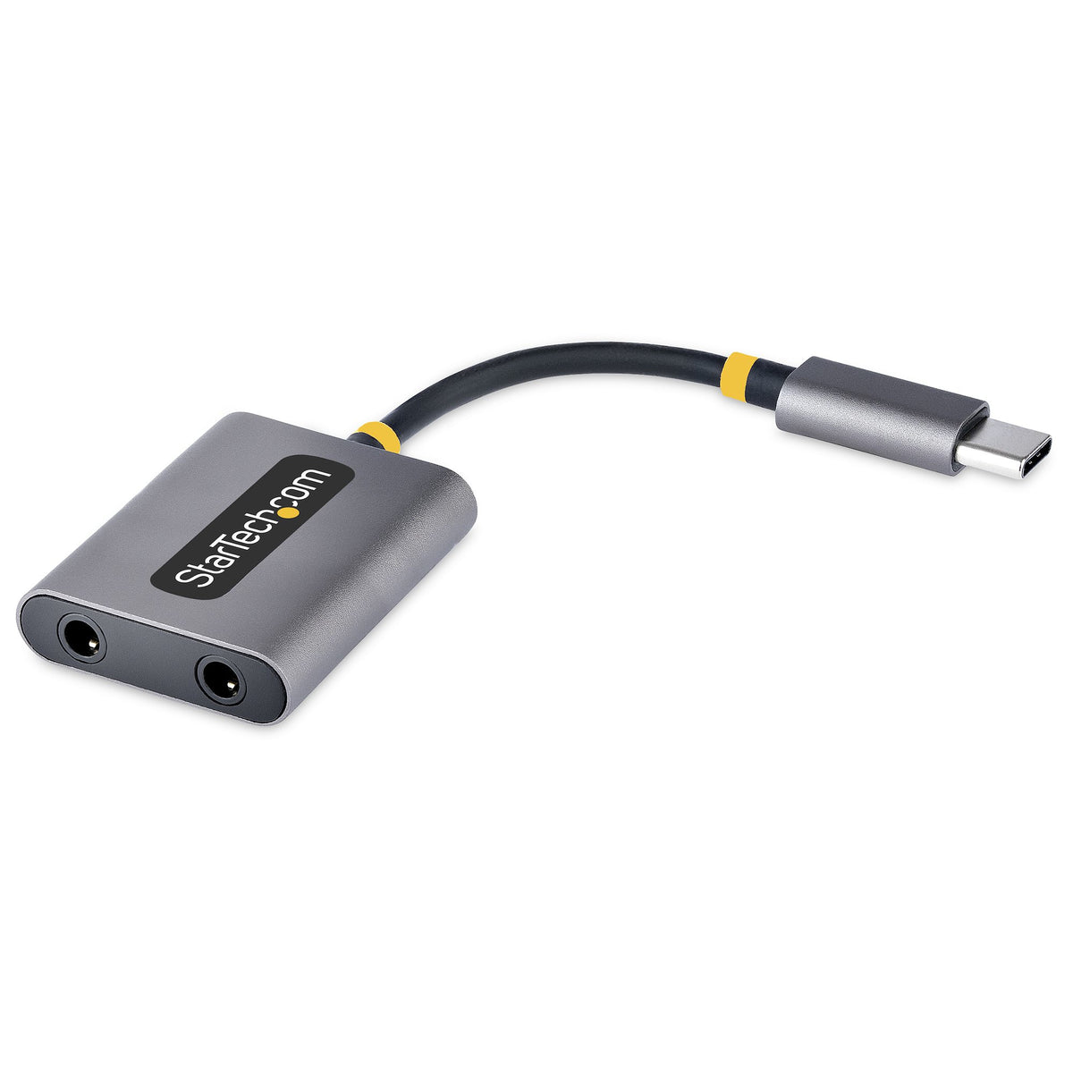 Séparateur d'écouteurs StarTech.com USB-C, adaptateur double casque USB Type C