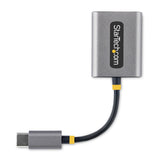 Séparateur d'écouteurs StarTech.com USB-C, adaptateur double casque USB Type C