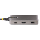 StarTech.com USB-C Multiport Adapter - 4K 60Hz HDMI w/HDR - 3-Port USB