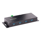 StarTech.com 4-Port Industrial USB 3.0 5Gbps Hub, Rugged USB Hub with