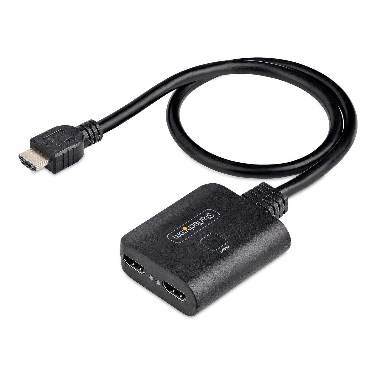 StarTech.com 2-Port HDMI Splitter, 4K 60Hz HDMI 2.0 Video, 4K HDMI Spl