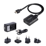 StarTech.com 2-Port HDMI Splitter, 4K 60Hz HDMI 2.0 Video, 4K HDMI Spl