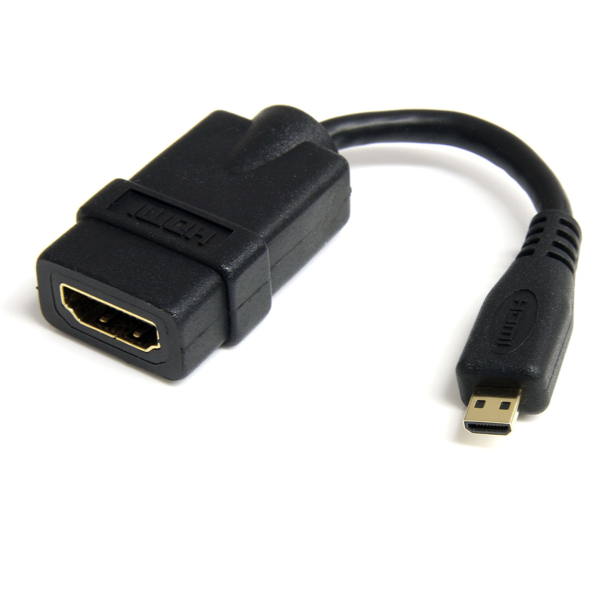 StarTech.com Micro HDMI to HDMI Adapter - 4K 30Hz Video - Durable High