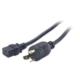 Cordon d'alimentation APC 2,4 m - 208 V, NEMA L6-30P vers IEC C19