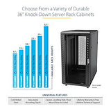 StarTech.com 15U Enterprise-Grade Server Rack Cabinet, 19in Enclosed 4