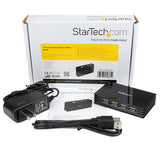 StarTech.com Concentrateur USB 2.0 7 ports noir compact - TAA
