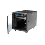 StarTech.com 4-Post 12U 19 Server Rack Enclosure w/ Adjustable Depth