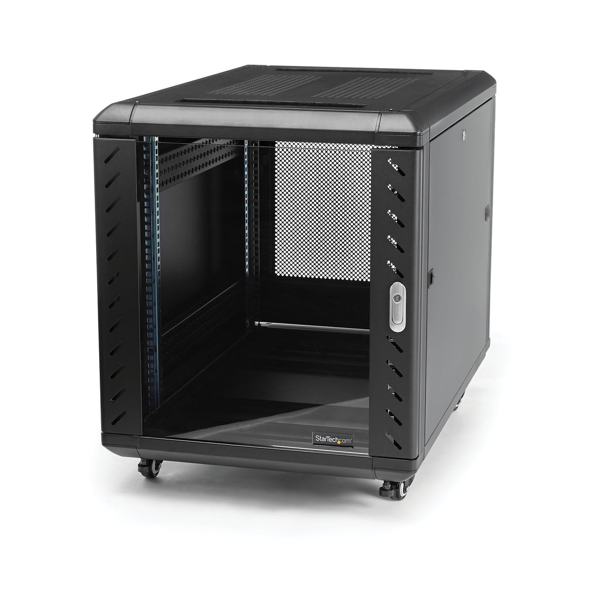 StarTech.com 4-Post 12U 19 Server Rack Enclosure w/ Adjustable Depth